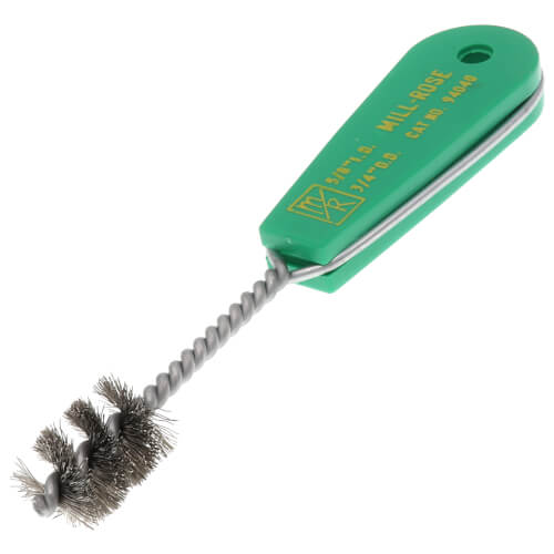 Main product image of 3/4" OD Single Spiral Crimped Wire Refrigeration Brush