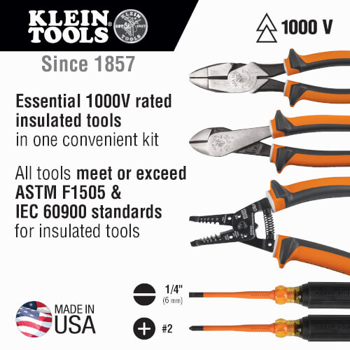 Main product image of 5 Piece Insulated Tool Kit
