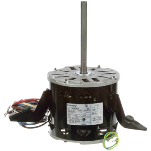 Century Blower Motor 9433 1/3 1/4 1/6 hp 1075/3 SP RPM 277V  9433A 48Y 0.5 Shaft 