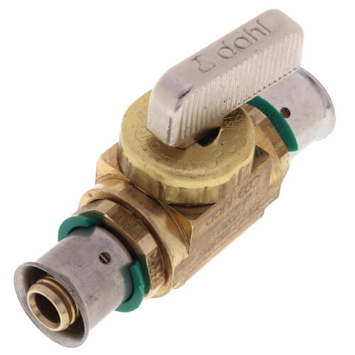 Main product image of 3/8" x 3/8" PEX Press Ball Valve (Lead Free)