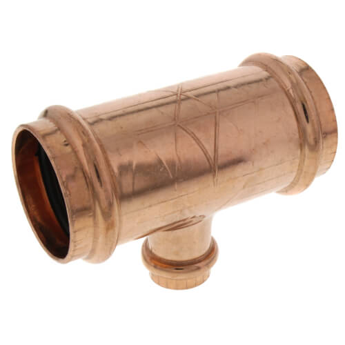 Main product image of 1-1/4" x 1-1/4" x 1/2" ProPress Copper Tee