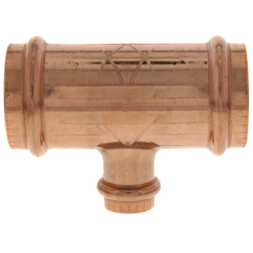 Main product image of 1-1/4" x 1-1/4" x 1/2" ProPress Copper Tee