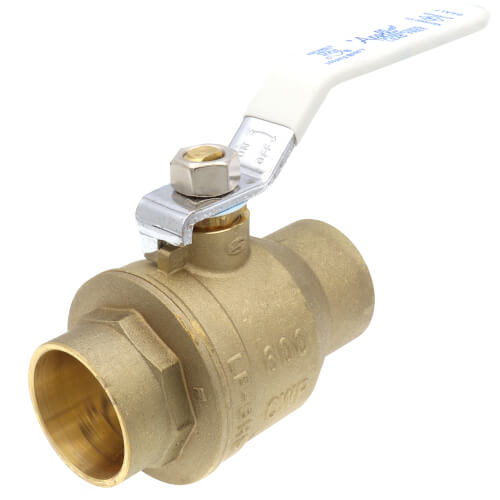 Main product image of 1-1/2" Sweat Full Port Ball Valve (Lead Free)