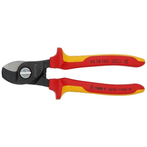 KNIPEX - 95 21 165 Tools - Cable Shears, Spring (9521165