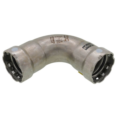 1" MegaPress 304 Stainless Steel 90-Degree Elbow