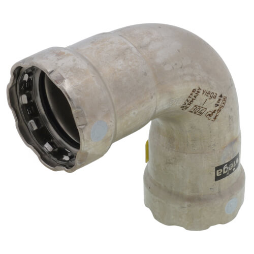 1" MegaPress 304 Stainless Steel 90-Degree Elbow
