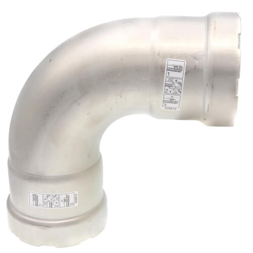 2" MegaPress 304 Stainless Steel 90-Degree Elbow