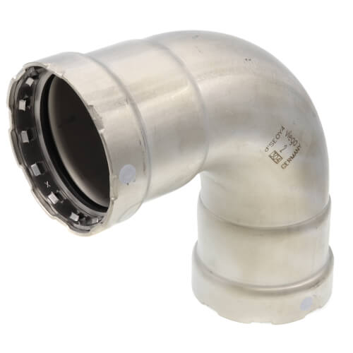 2" MegaPress 304 Stainless Steel 90-Degree Elbow