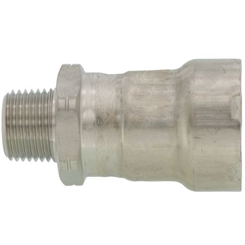Main product image of 3/4" x 1/2" MegaPress 304 FKM Stainless Steel Male Adapter (Press x Male)