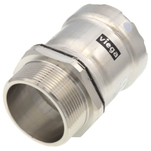 Main product image of 2" MegaPress 304 FKM Stainless Steel Male Adapter (Press x Male)