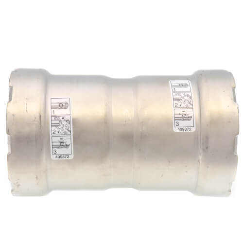 Main product image of 2" MegaPress 304 FKM Stainless Steel Coupling w/ Stop