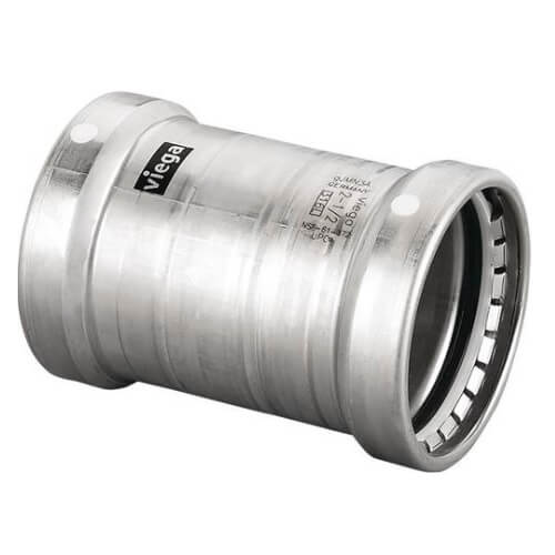 Main product image of 2-1/2" MegaPress XL FKM 304 Stainless Steel Coupling without Stop