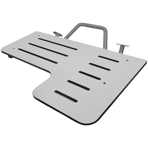 Main product image of Reversible Folding Phenolic Shower Seat (White)