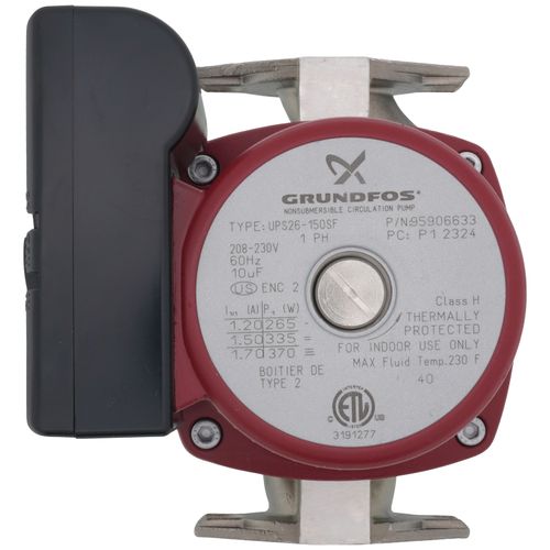 Main product image of UPS26-150SF 3-Speed Stainless Steel Circulator Pump 208/230V, 1/2 HP
