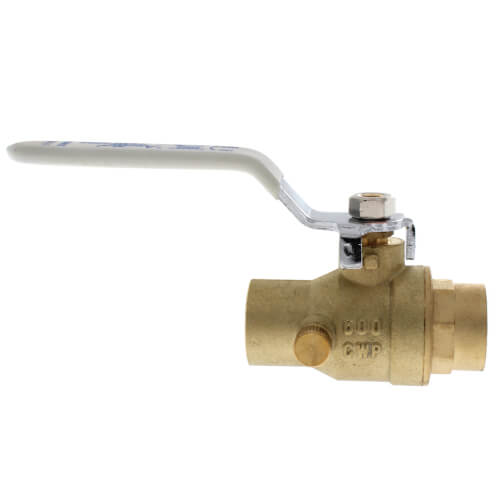 Main product image of 3/4" Sweat Full Port Stop & Waste Ball Valve (Lead Free)