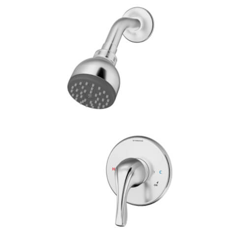 Main product image of Origins Shower System w/ Integral Service Stops, Metal Lever Handle