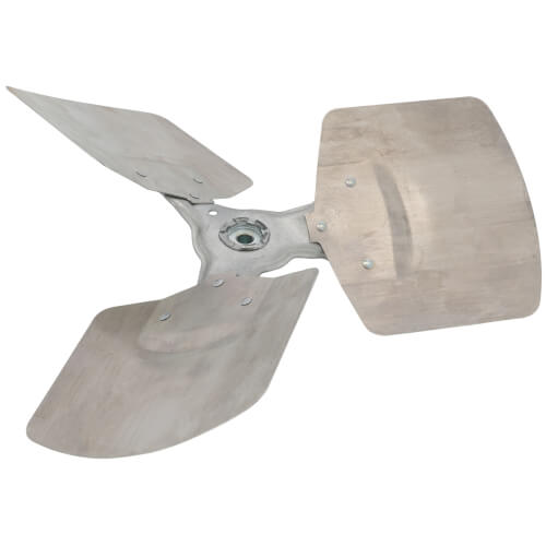 Main product image of 12" 3 Finned Fan Blade with 3/8" Bore (CW), 96379