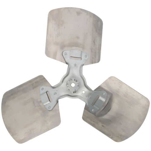 Main product image of 12" 3 Finned Fan Blade with 3/8" Bore (CW), 96379