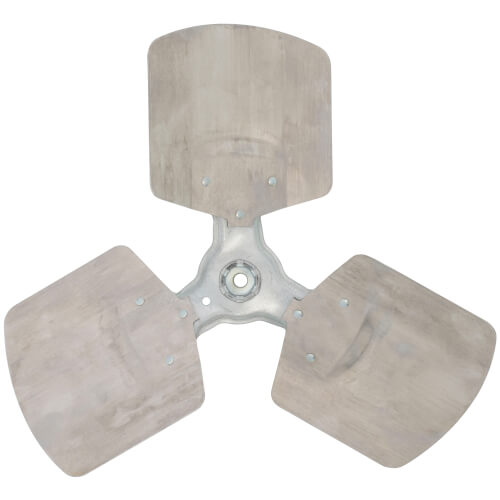 Main product image of 12" 3 Finned Fan Blade with 3/8" Bore (CW), 96379