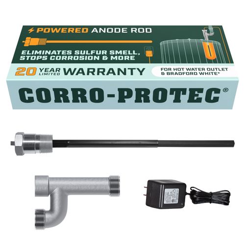 Main product image of CP-R Water Heater Powered Titanium Anode Rod for Stainless Steel Water Heater w/ Anode Rod Port (40-89 Gallon Tank)