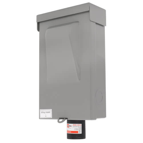 Main product image of 60A Fused A/C Disconnect w/ Top Open and RSH-50 Surge Protective Device (120/240V)