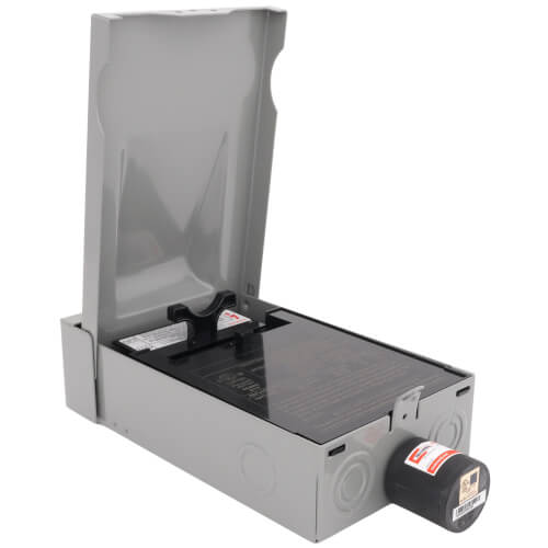 Main product image of 60A Fused A/C Disconnect w/ Top Open and RSH-50 Surge Protective Device (120/240V)