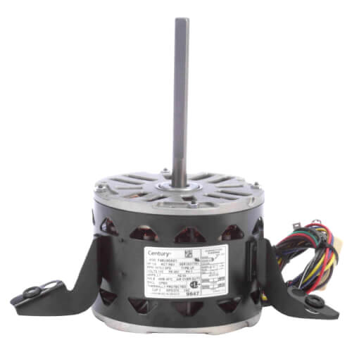 Main product image of 1/6 HP 115v 3 Speed Fan Coil and Room Air Conditioner Motor, 1075 RPM, 48 Frame, OAO