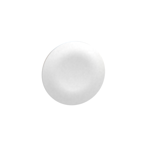 Main product image of Harmony ZB Round Unmarked Push Button Cap - White