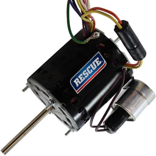 Main product image of 3.3" TEAO Krack Fractional Horsepower Direct Drive Fan Motor (115/230V, 1/20 HP, 1550 RPM)