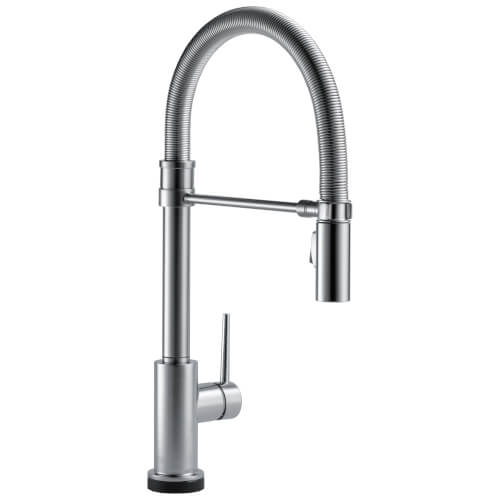 Main product image of Trinsic Single-Handle Pull-Down Spring Kitchen Faucet w/ Touch2O (Arctic Stainless), 9659T-AR-DST