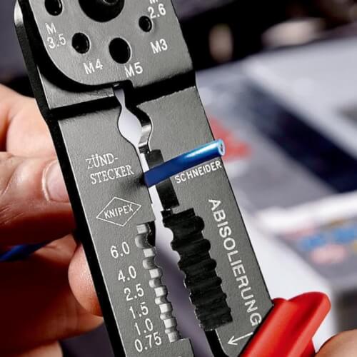 9-1/2'' Crimping Pliers w/ Comfort Grip