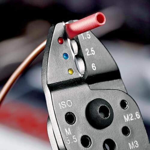 9-1/2'' Crimping Pliers w/ Comfort Grip