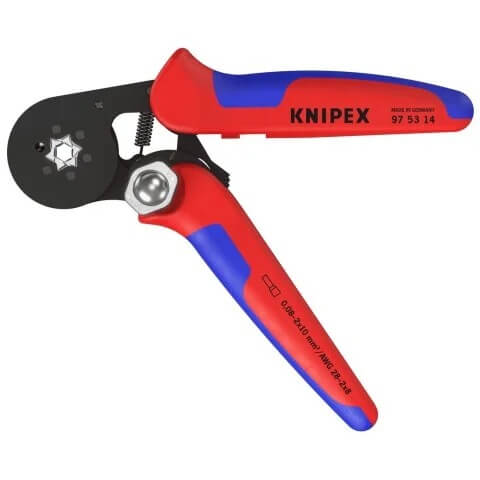 Main product image of 7-1/4" Self-Adjusting Crimping Pliers for Wire Ferrules