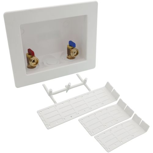Washing Machine Outlet Box - 1/2" PEX Press (Lead Free)