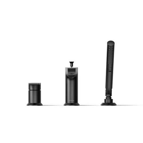 Main product image of Hint Deck Mount Tub Filler Trim w/ Handshower (Matte Black)