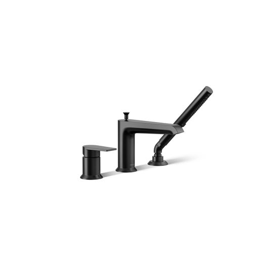 Main product image of Hint Deck Mount Tub Filler Trim w/ Handshower (Matte Black)