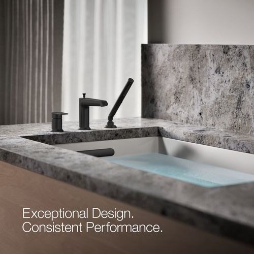 Main product image of Hint Deck Mount Tub Filler Trim w/ Handshower (Matte Black)