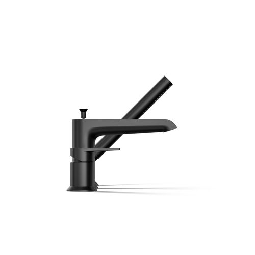 Main product image of Hint Deck Mount Tub Filler Trim w/ Handshower (Matte Black)