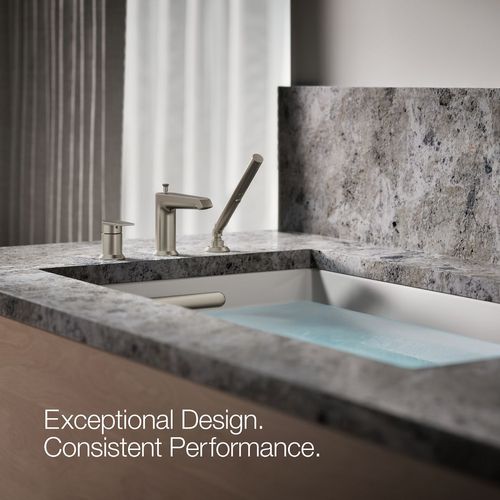 Main product image of Hint Deck Mount Tub Filler Trim w/ Handshower (Brushed Nickel)