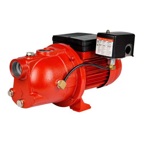 Main product image of RL-SWJ50 1/2 HP, 12.6 GPM DualVage (115/230Vs) Cast Iron Shallow Well Jet Pump (Red)