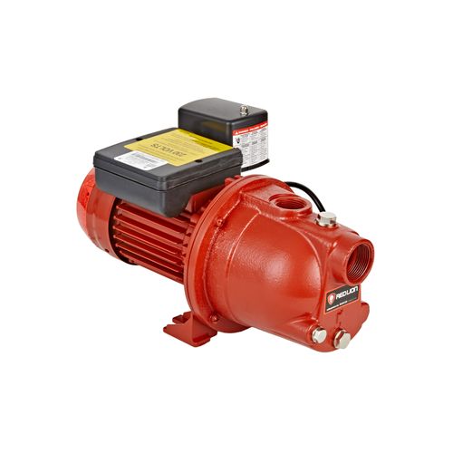 Main product image of RL-SWJ75 3/4 HP, 13 GPM DualVage (115/230Vs) Cast Iron Shallow Well Jet Pump (Red)