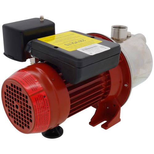 Main product image of RJS-75SS 115/230V, 3/4 HP, 12.8 GPM Stainless Steel Shallow Well Jet Pump (Red)