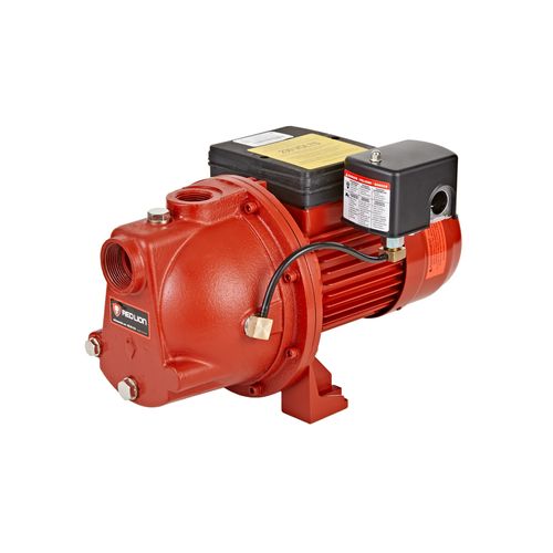 Main product image of RL-SWJ100 1 HP, 17 GPM DualVage (115/230Vs) Cast Iron Shallow Well Jet Pump (Red)
