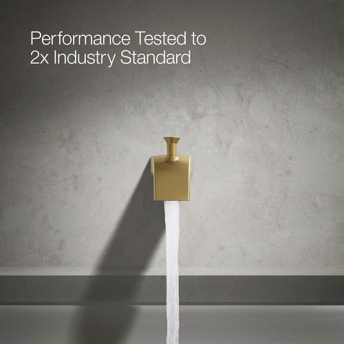Main product image of Pitch Wall Mount Tub Spout with Diverter (Moderne Brass)