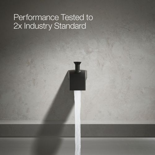 Main product image of Pitch Wall Mount Tub Spout with Diverter (Matte Black), K-97089-BL