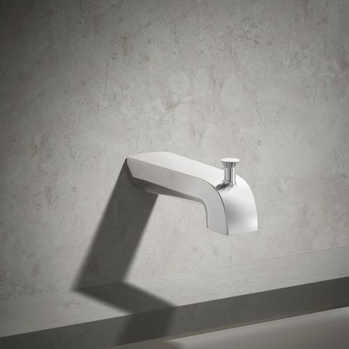 Main product image of Pitch Wall Mount Tub Spout with Diverter (Polished Chrome), K-97089-CP