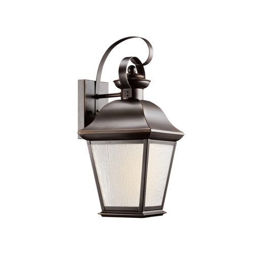 Main product image of Mount Vernon 16.75" 1 Light Outdoor Wall Light w/ Clear Seeded Glass (Olde Bronze)