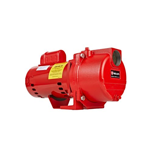 Main product image of RL-SPRK150 115/230V, 1.5 HP, 71 GPM Cast Iron Sprinkler/Irrigation Pump, Plastic Impeller (Red)