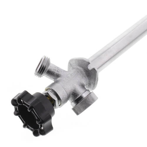 Main product image of 3/4" x 10" Frost Proof, Chrome-Plated PEX Press Silcock (Lead Free)