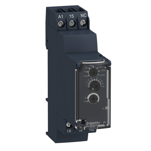 Main product image of Harmony Dual-Function Timer Relay, Delay On & Pulse on De-Energization (8A, 1 CO, 24-240 VAC/DC)